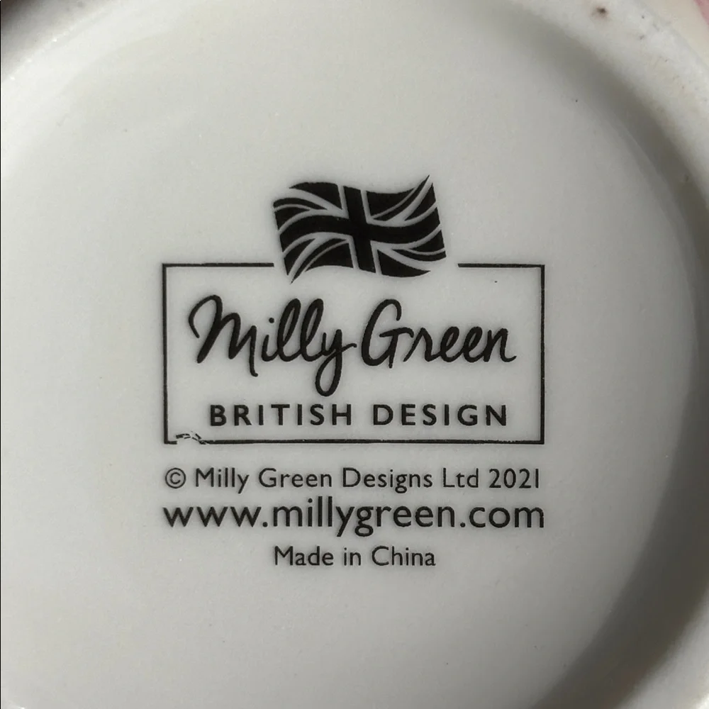 Milly Green British Design “I Long For You” Dachshund Mug